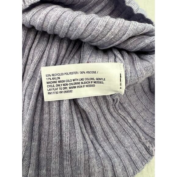 A New Day Fine Gauge Scoop Neck Ribbed Knit sweater Purple Woman's Size XXL NWT - Picture 6 of 8